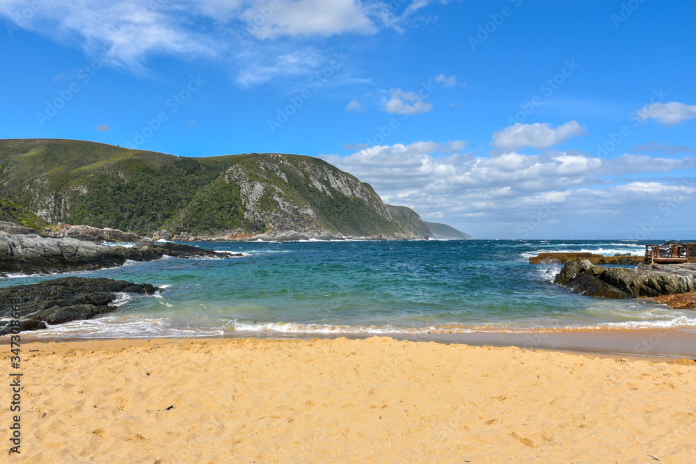 Fototapeta premium Tsitsikamma (Garden Route) National Park Beach, Garden Route, Western Cape, South Africa