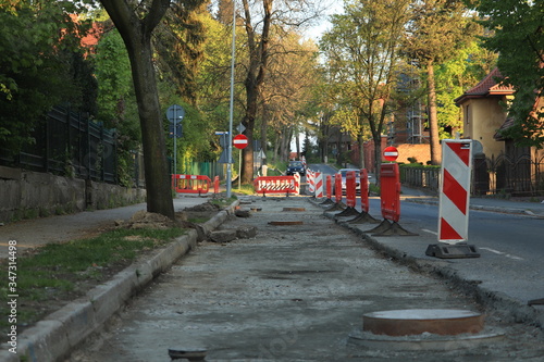 remont  ulicy  wymiana  asfaltu