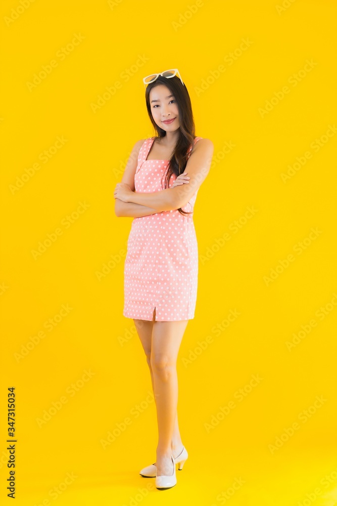 Portrait beautiful young asian woman smile happy Portrait beautiful young asian woman smile happy