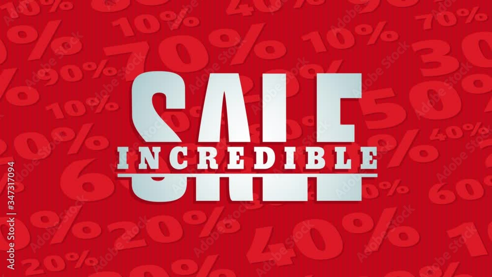 incredible sale announcement using silver letter over striking background with many percentage numbers floating around indicating discounts incredible sale announcement using silver letter over striking background with many percentage numbers floating around indicating discounts