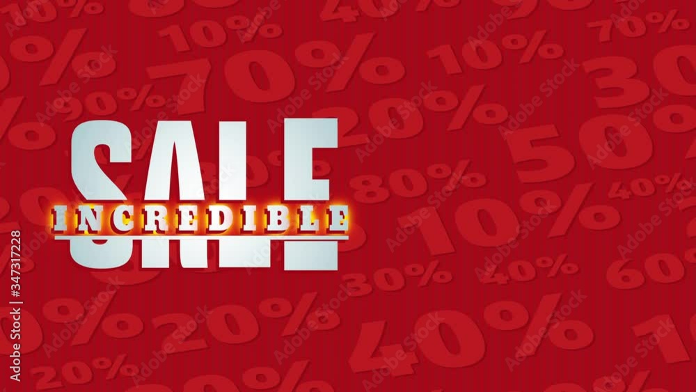 awesome trade announcement handling colour writing over striking scene with several percentage numbers floating around indicating discounts awesome trade announcement handling colour writing over striking scene with several percentage numbers floating around indicating discounts