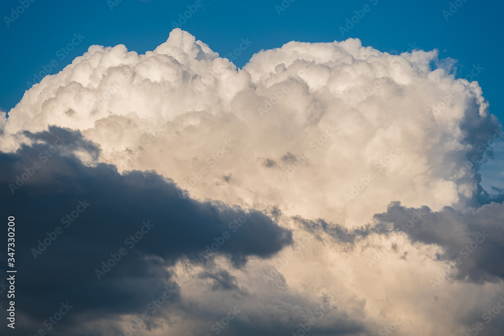 cumulus nimbus shot with telelens cumulus nimbus shot with telelens
