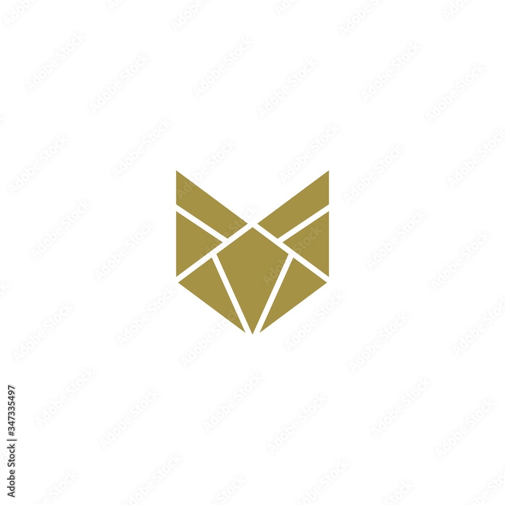 Fox logo with modern concept. Vector icon fox design