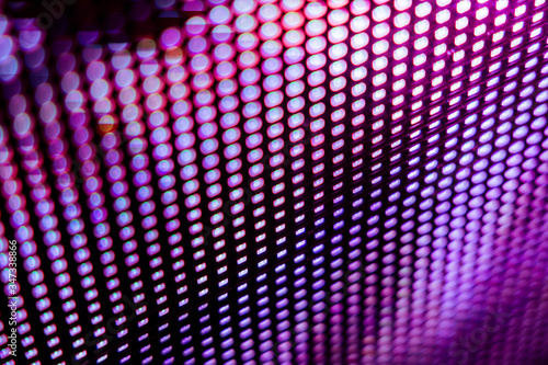 CloseUp LED blurred screen. LED soft focus background. abstract background ideal for design.