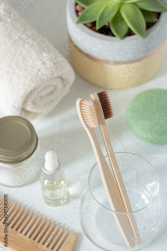 wooden toothbrush and personal hygiene products
