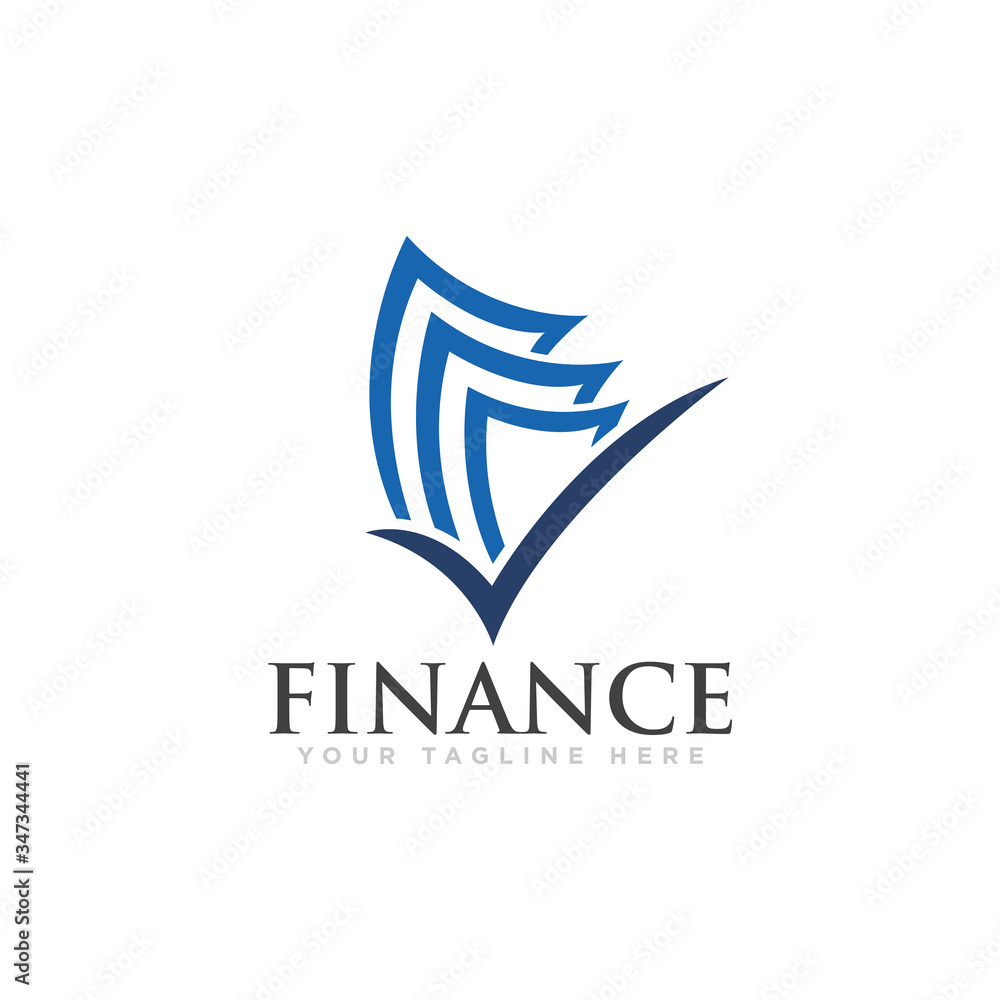 Finance Logo Design Vector Illustration Finance Logo Design Vector Illustration