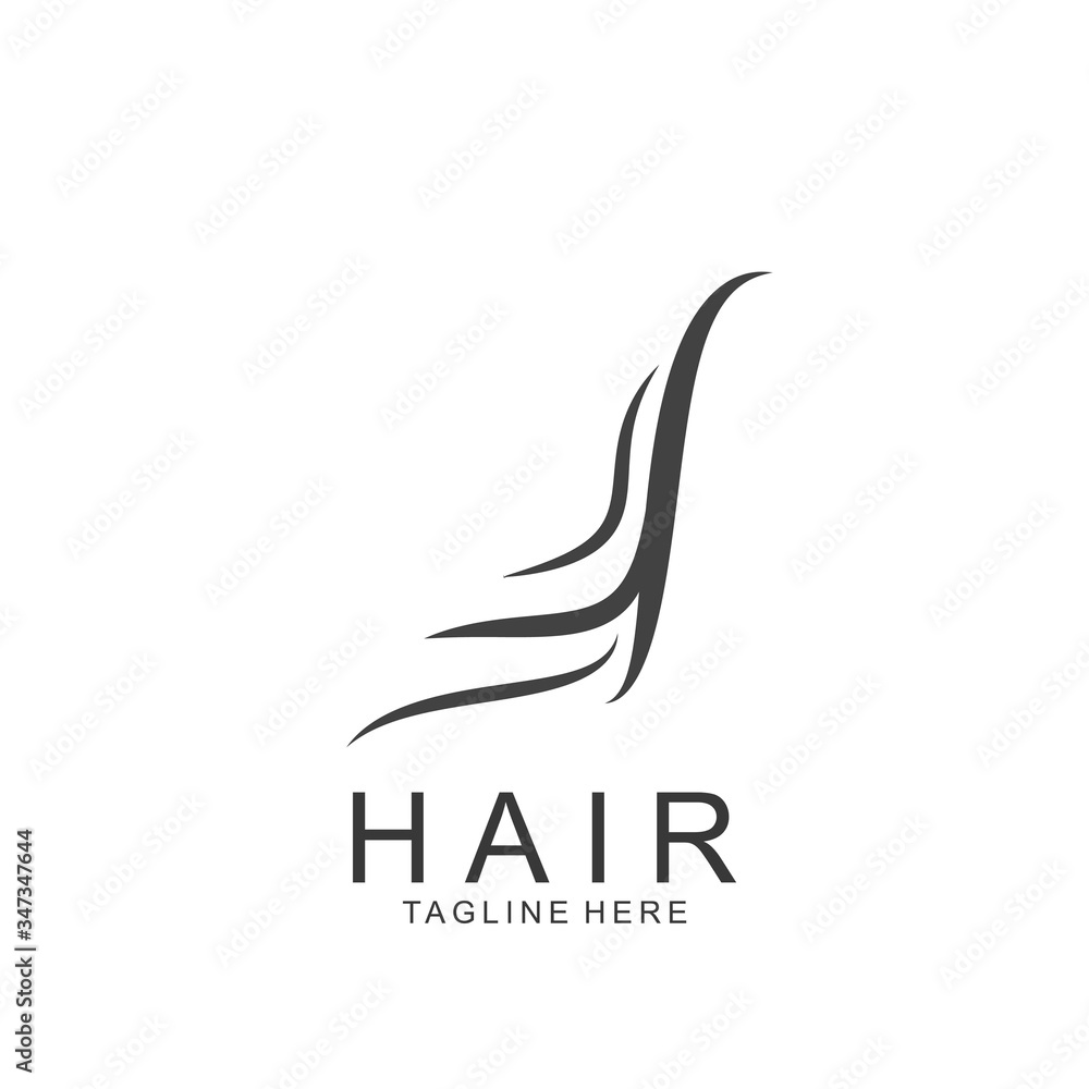 Modern Hair Salon Logo Design Modern Hair Salon Logo Design