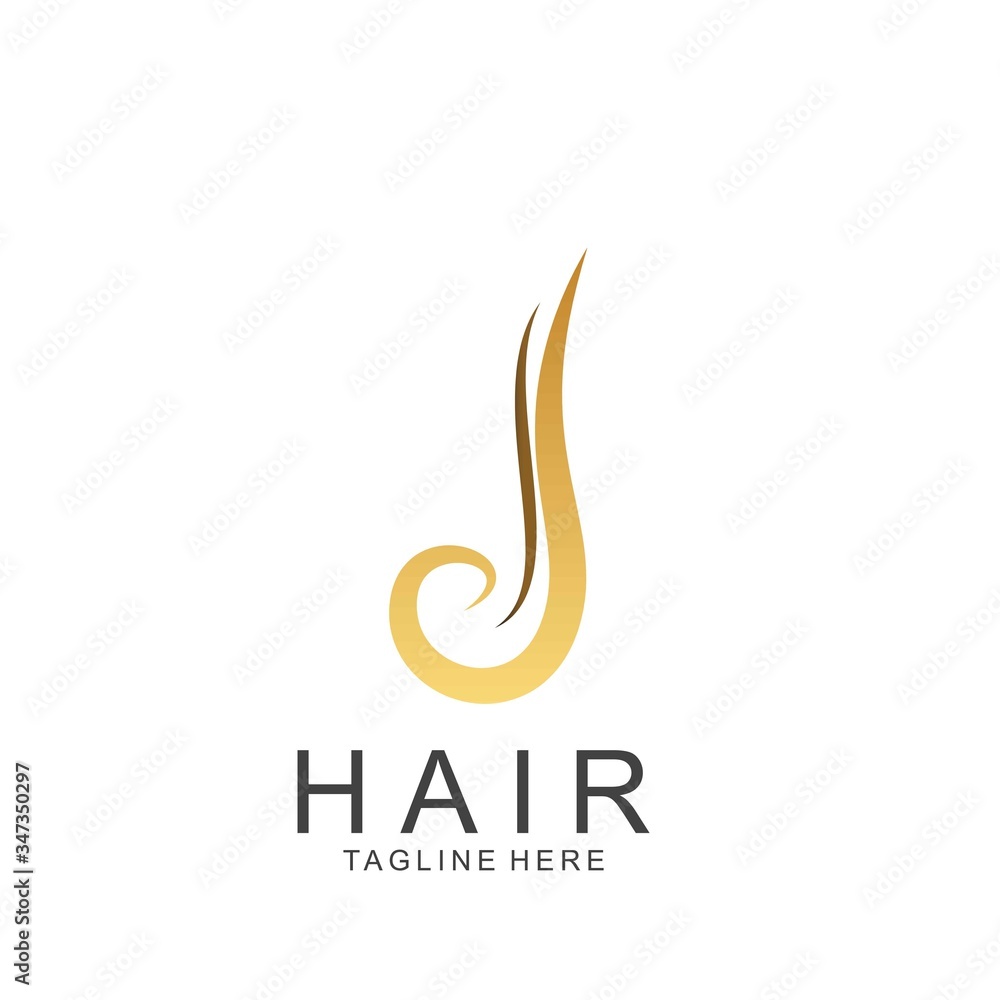 Modern Hair Salon Logo Design Modern Hair Salon Logo Design