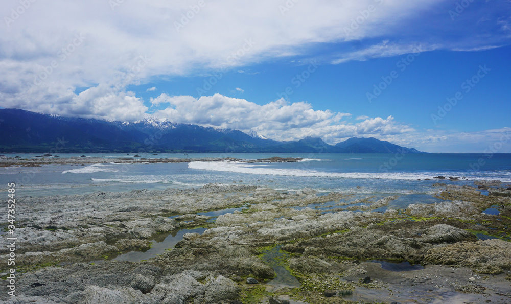 Waves on the shore Waves on the shore