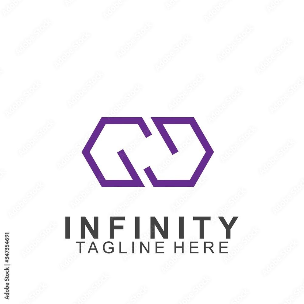 Premium infinity logo design Premium infinity logo design