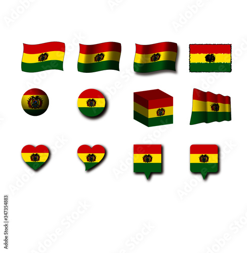 デザインボリビア国旗 | Design Flag of Bolivia