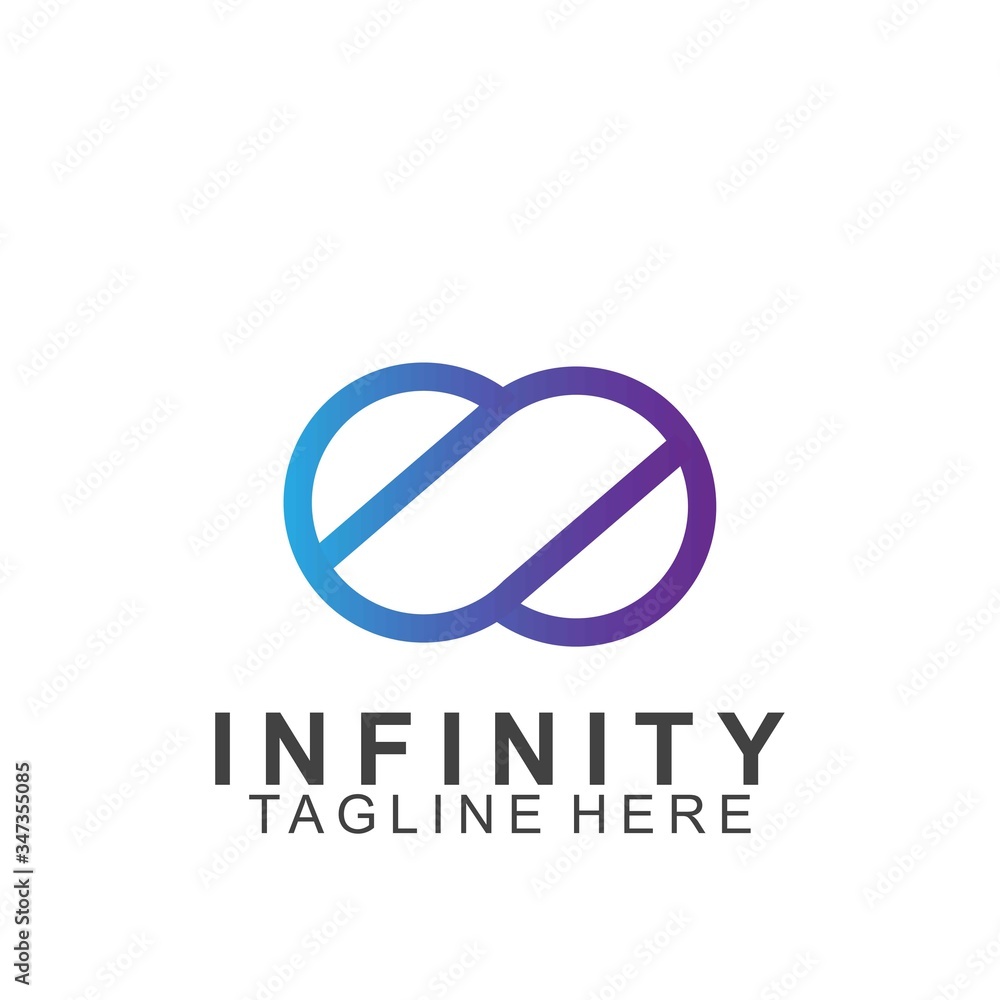 Premium infinity logo design Premium infinity logo design