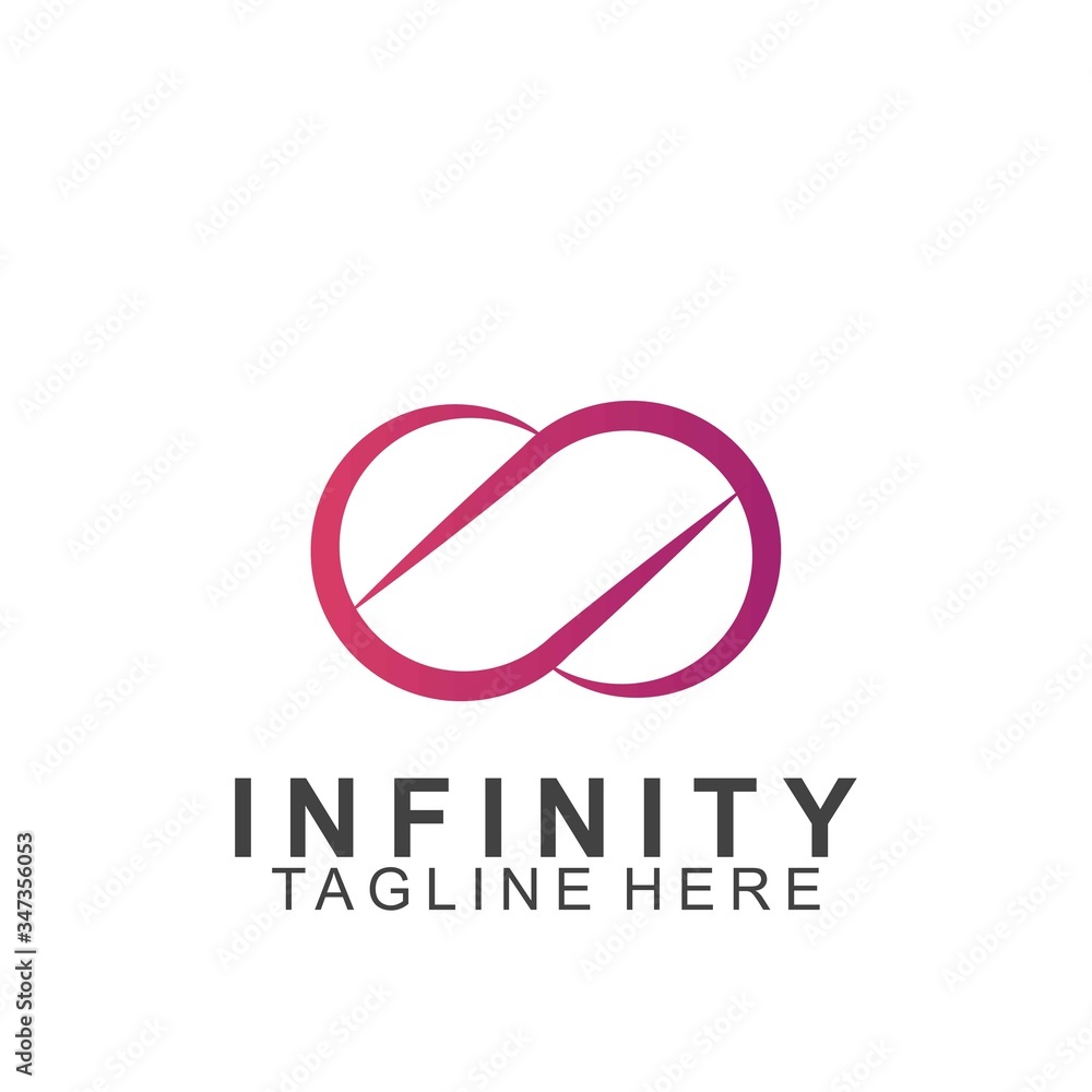 Premium infinity logo design Premium infinity logo design