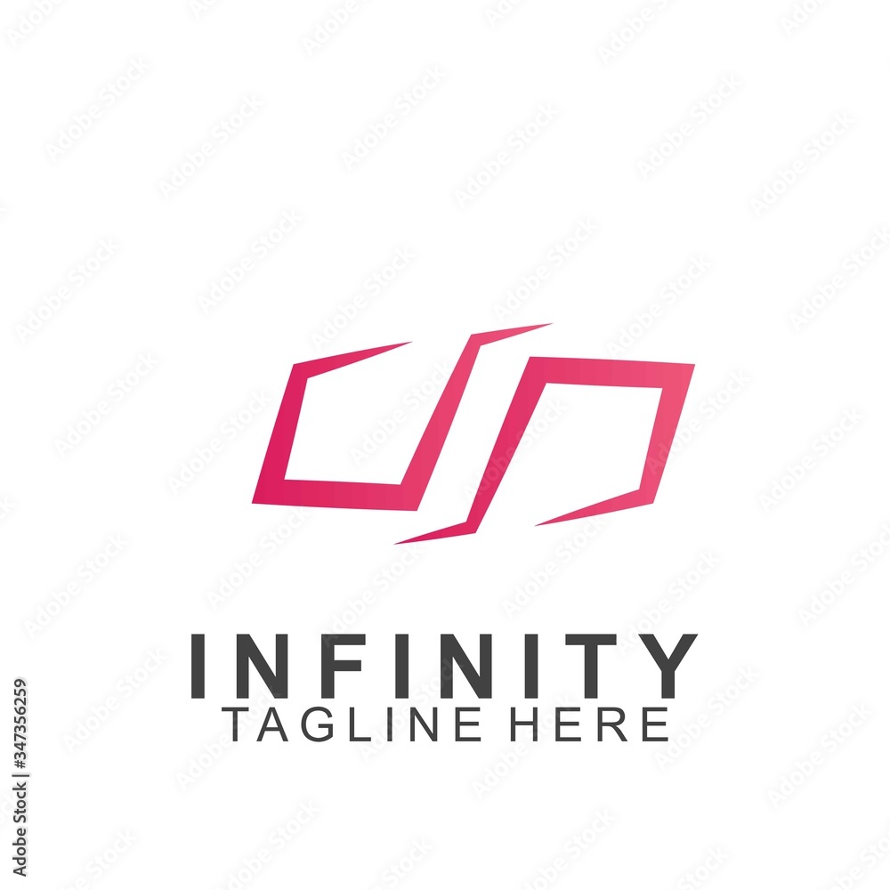 Premium infinity logo design Premium infinity logo design
