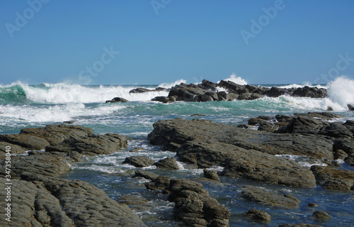 Waves on rocks © micky22