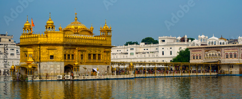 Fototapeta Naklejka Na Ścianę i Meble -  The Harmindar Sahib, also known as Golden Temple Amritsar
