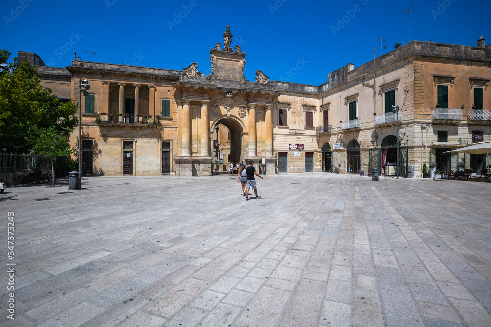 Porta San Biagio, Lecce, Italy