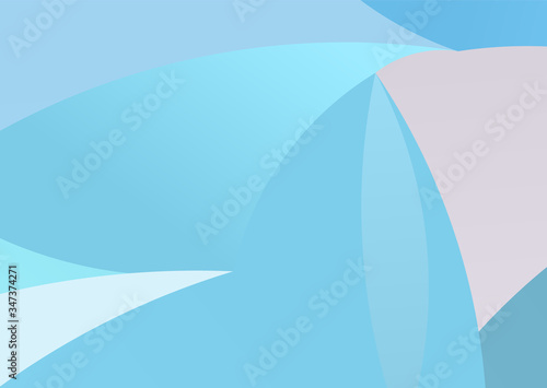 Abstract banner on light ba...