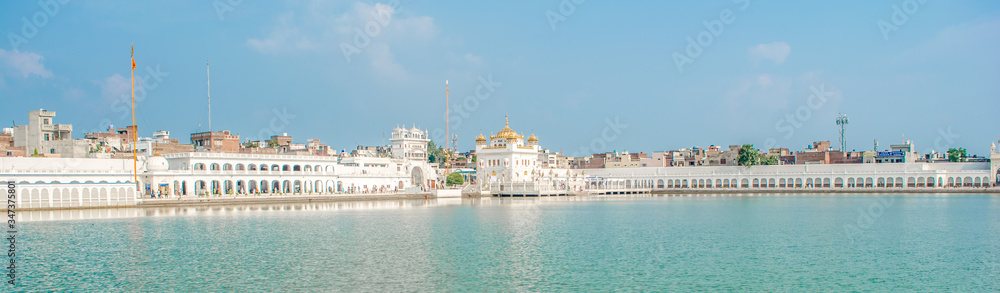 Beautiful view of Gurudwara Tarn Taran Sahib, Amritsar, Punjab
