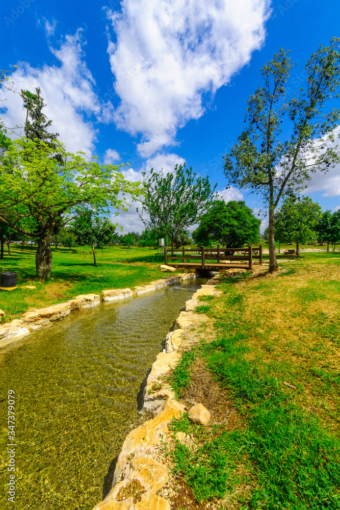 Maayan Harod National Park. Northern Israel