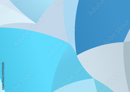 Abstract banner on light ba...