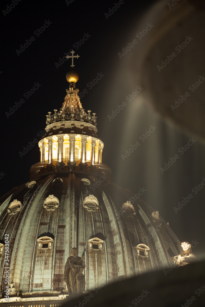 Obraz premium Dome of Saint Peter, Rome, Italy