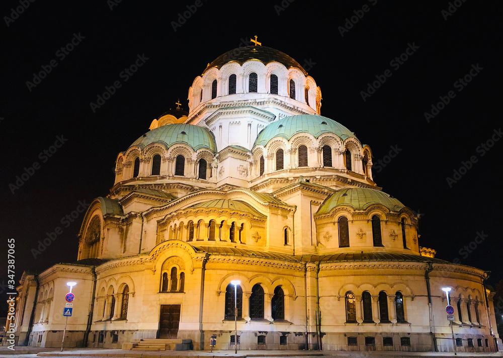 St. Alexander Nevsky Cathedrale in Sofia Bulgaria