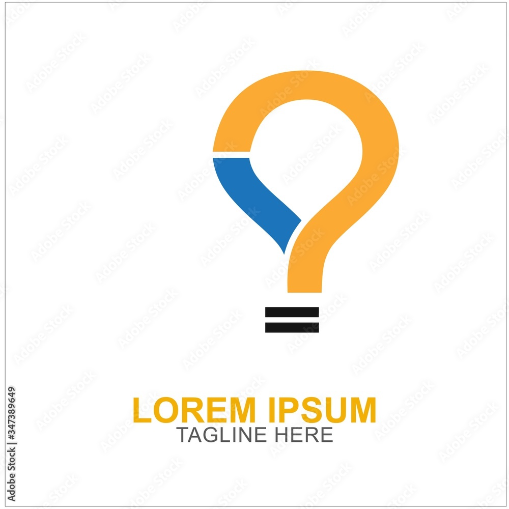Bulb Logo Design Vector Illustration Bulb Logo Design Vector Illustration
