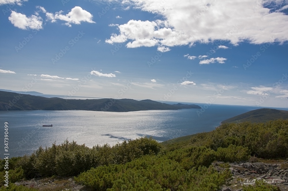 Landscape from the hill in Magadan
Landscape from the hill in Magadan