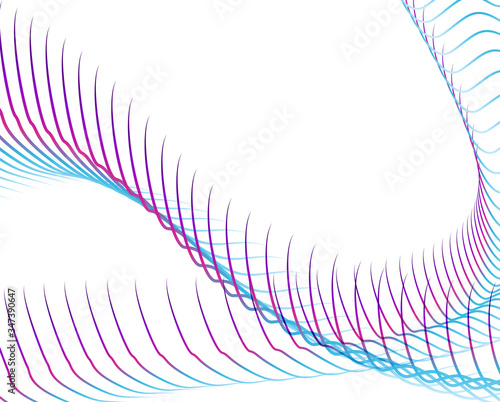 Abstract background blend wave line design for Wallpaper, Banner, Background, Card, Book Illustration, landing page