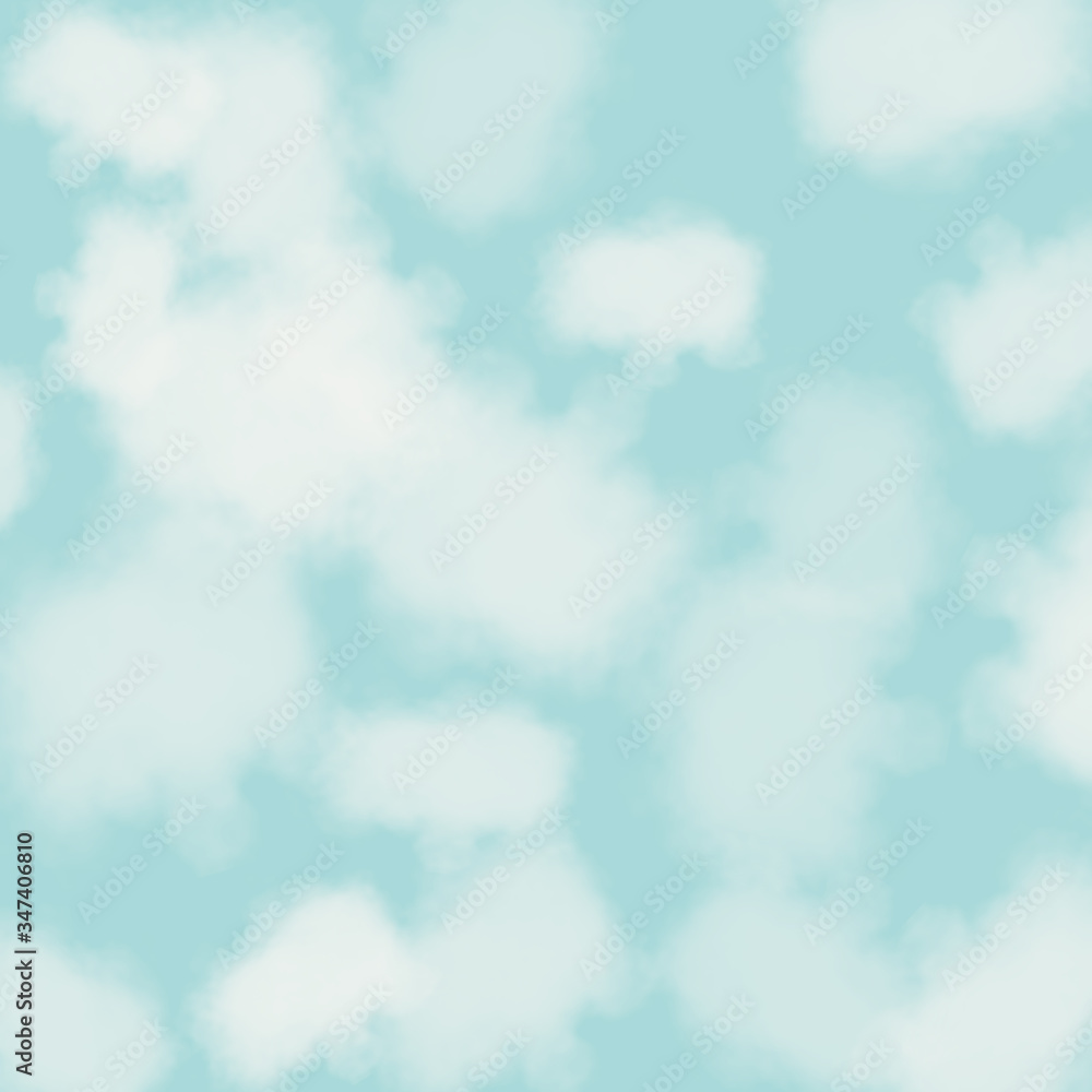 light blue background with blurry white spots, light ornament on a pale blue background, white pattern on a blue texture light blue background with blurry white spots, light ornament on a pale blue background, white pattern on a blue texture
