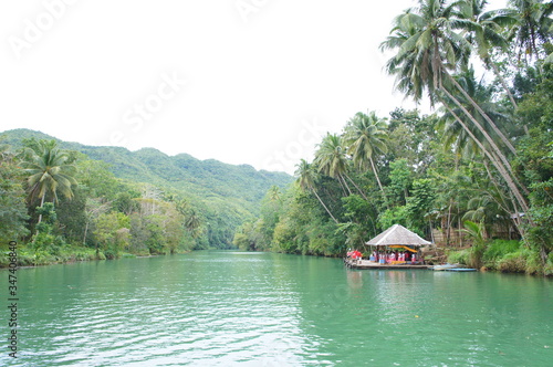 river cruise in bohol island