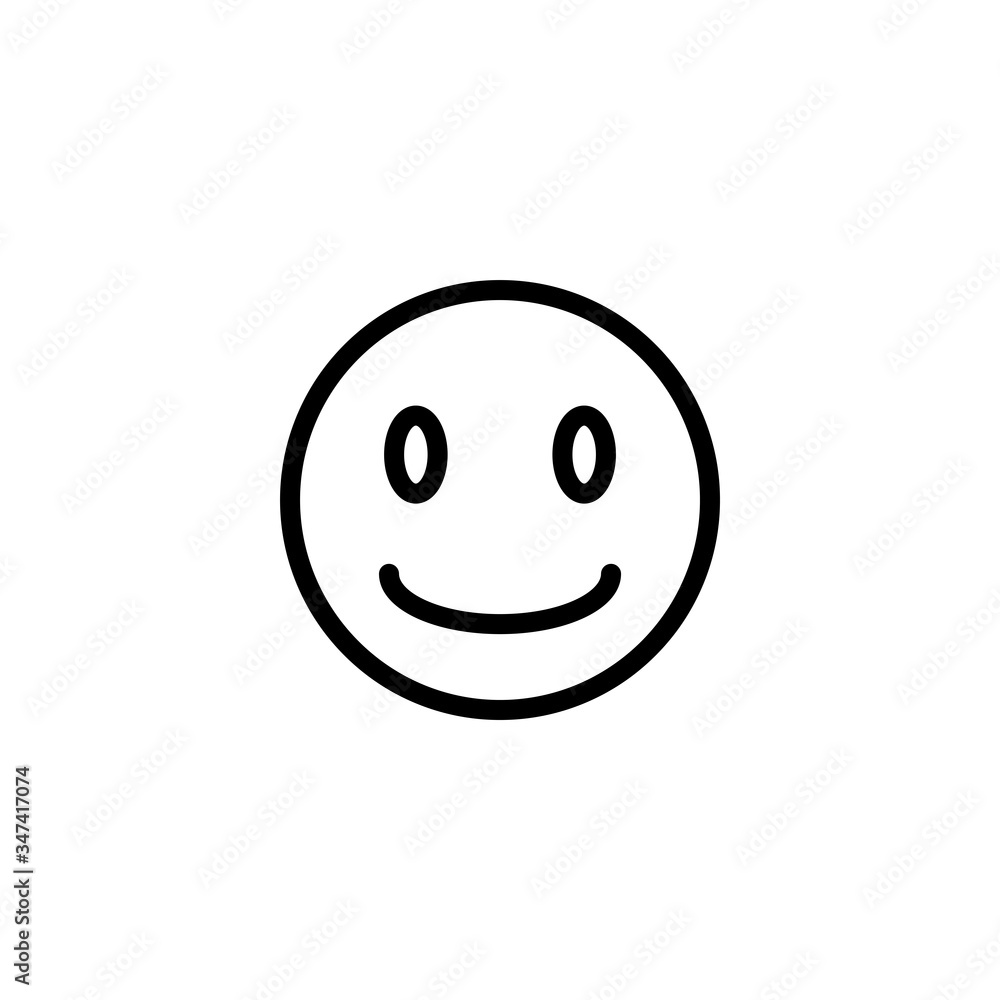smile face icon design vector template smile face icon design vector template