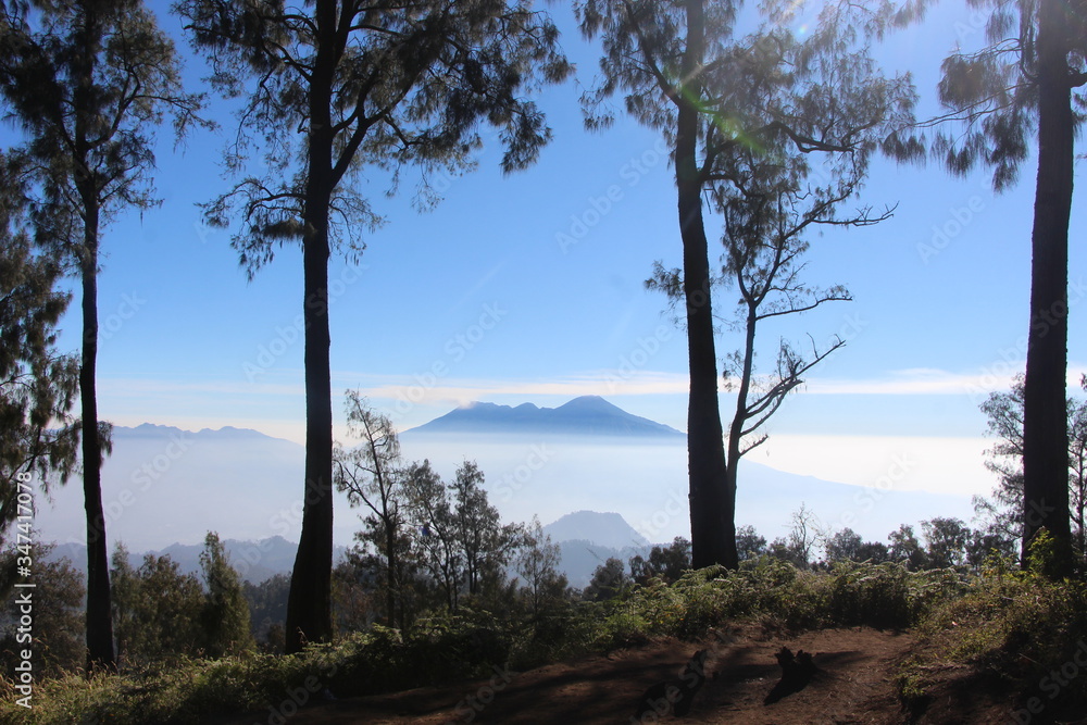 The Beautiful Nature Landscape in Inonesia Country