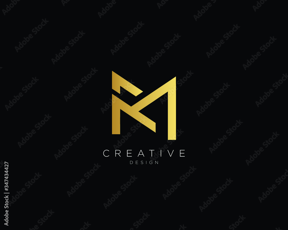Alphabet letter RM Logo Design Icon
Alphabet letter RM Logo Design Icon