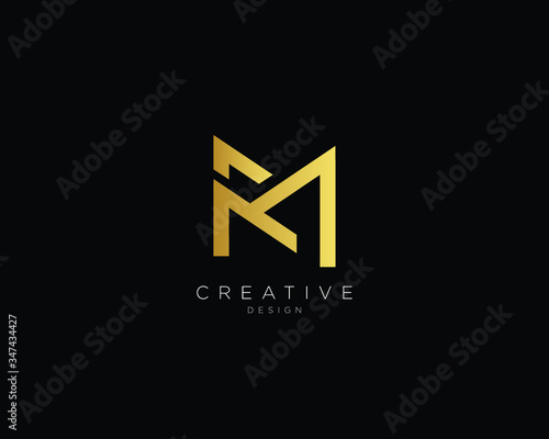 Free Download Alphabet letter RM Logo Design Icon
 - GFXLoad