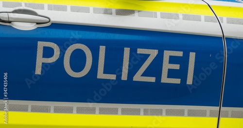 Polizei Logo Auto 