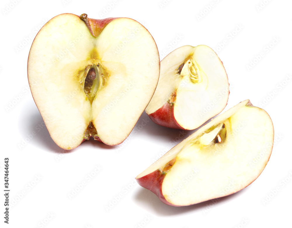 fresh red apples isolated on white background fresh red apples isolated on white background