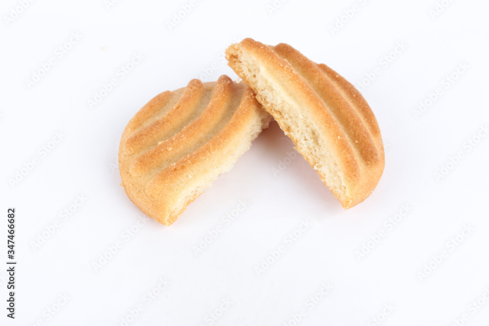 Cookies isolated on white background Cookies isolated on white background