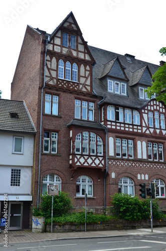 Particolar of the city of Marburg, Germany photo