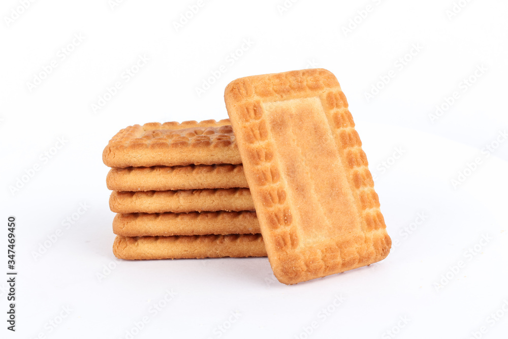 Cookies isolated on white background Cookies isolated on white background
