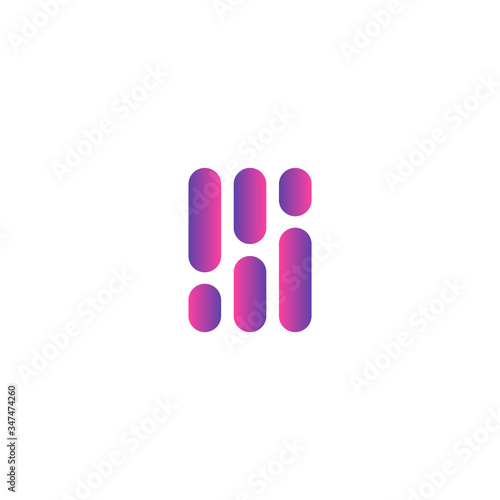 Creative, modern and abstract logo for your company, background, wallpaper. Universal logo can be used for any purpuse.