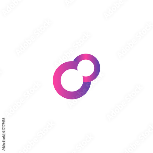 Creative, modern and abstract logo for your company, background, wallpaper. Universal logo can be used for any purpuse.