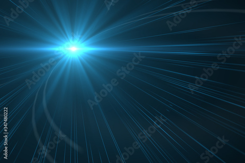 Abstract blue backgrounds lens flare (super high resolution) 