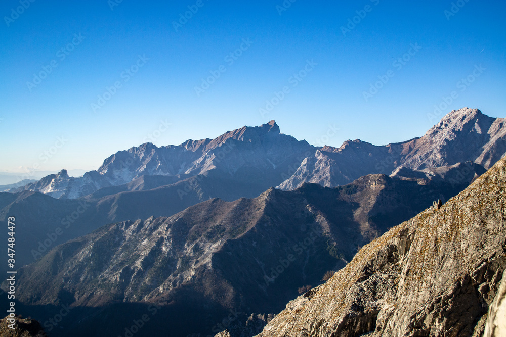 Italy, Alpi Apuani, Apuan Alps, Tuscany, Massa-Carrara,  mountains, rocks