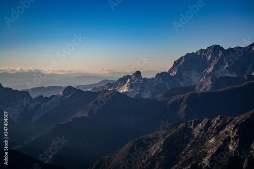 Italy  Alpi Apuani  Apuan Alps  Tuscany  Massa-Carrara   mountains  rocks