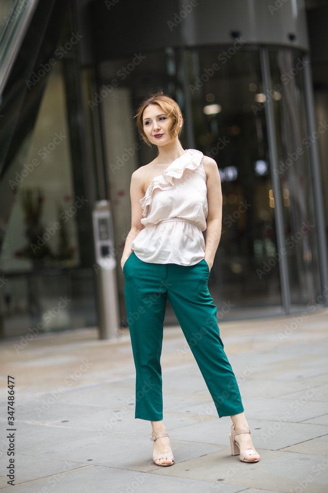 beautiful young brown haired woman posing beautiful young brown haired woman posing