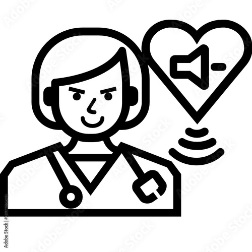 Lovely doctor heart shape device