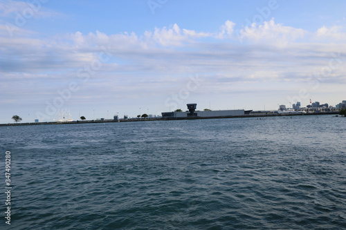view from the pier
