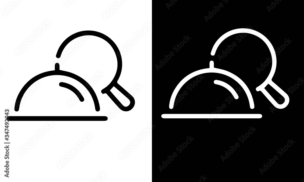 Restaurant and Food Line Icons vector design Restaurant and Food Line Icons vector design